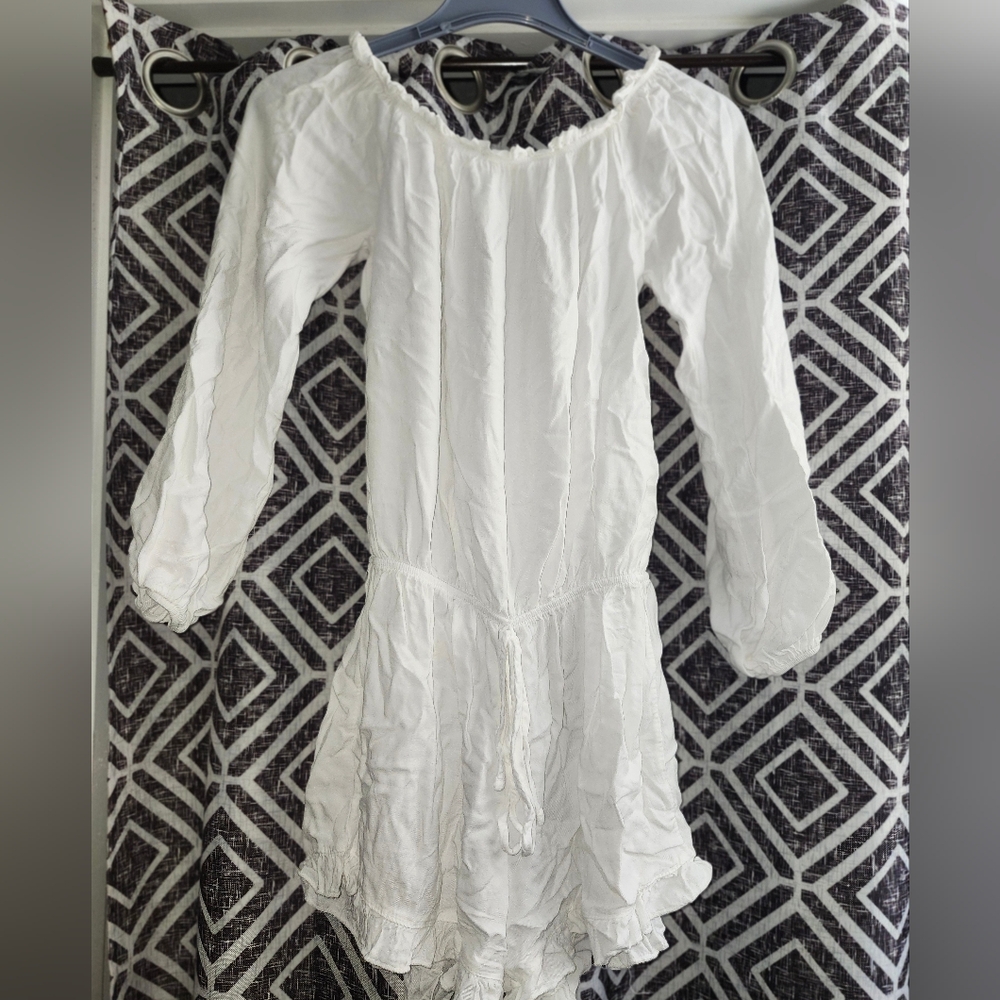 Womens White Romper